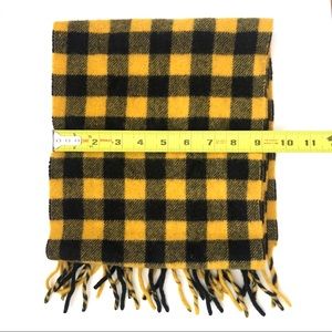 GAP Accessories - GAP Yellow Black Plaid Check Bumblebee Scarf GAP Accessories - GAP Yellow Black Plaid Check Bumblebee Scarf